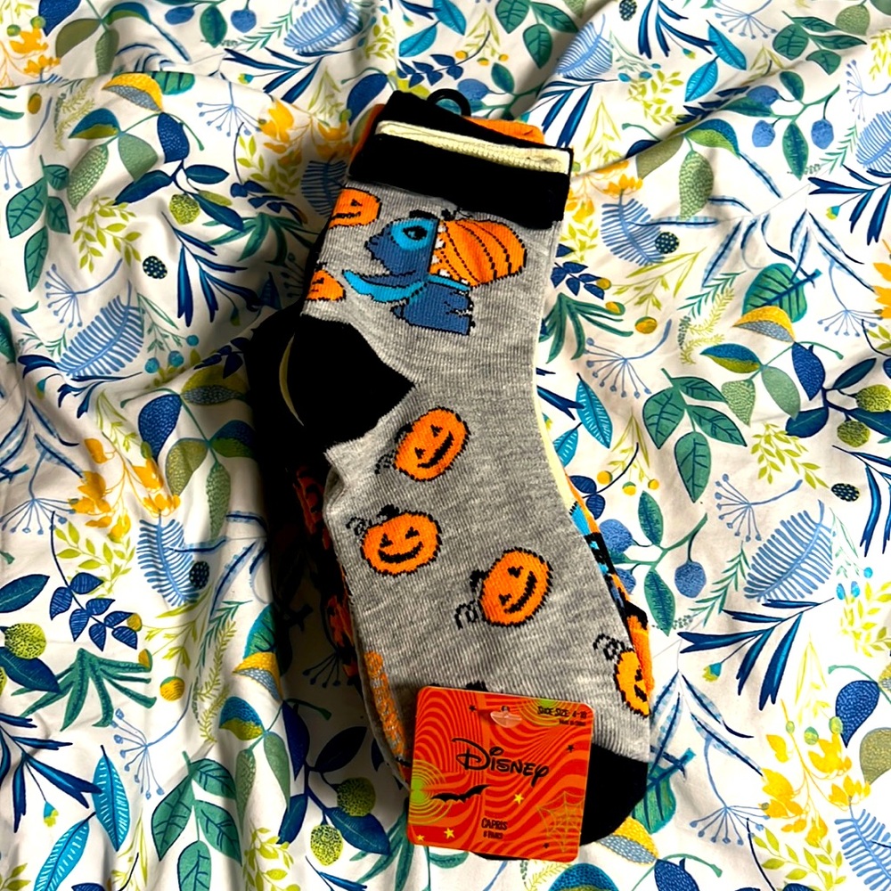 Stitch Halloween socks